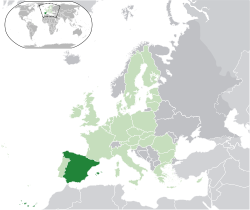 spagna - Localizzazione